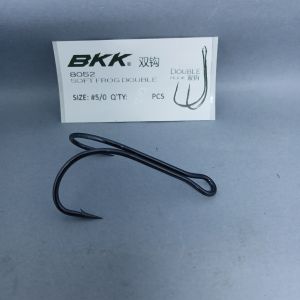 1pc BKK 8052 Black King Kong Double Frog Hooks Fishing Hook