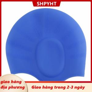 [COD] SHPYHT Giao hàng địa phương Người Lớn Đàn Hồi Cao Mũ Bơi Người Đàn Ông Phụ Nữ Không Thấm Nước Hồ Bơi Mũ Bảo Vệ Tai Dài Tóc Lớn Silicone Lặn Hat