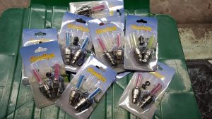 Bộ 2 đèn led gắn van xe máy xe đạp ô tô - Đồ chơi xe máy -- Màu Ngẫu Nhiên - Chống Nước