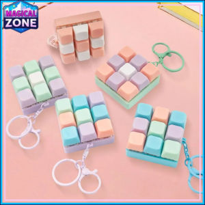 Fidget Decompression 9 Keyboard Key Toy For Adults Antistress Toys Boys Girls Anti Stress Finger Keyboard Games Keychain