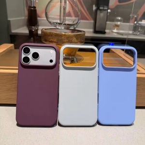 Ốp điện thoại silicon lỏng nguyên bản cho iPhone 18 Pro Max 18Pro Flannel chống sốc Full Cover