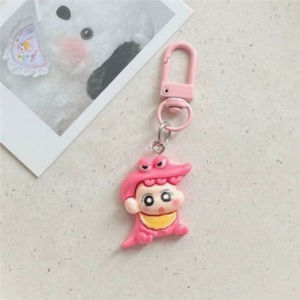 READY STOCK✨Crayon Shin Chan Keychain Cute Cartoon Pendant Shiro Nohara