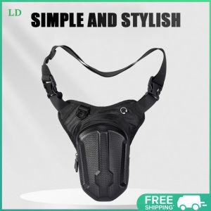 COD [Free Shipping] Motorcycle Waist Bag Waterproof Hard Shell Cycling Bag with Multiple Compartments for Outdoor Riding Gear