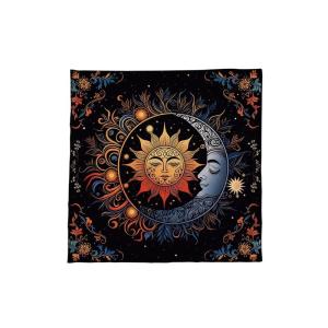 Tarots Khăn trải bàn bàn thờ vải Mặt Trời mô hình mặt trăng Chiêm Tinh Khăn trải bàn divinations vải tấm thảm trang trí tường