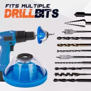 (สินค้าในไทย ส่งเร็ว ) ฝาครอบกันฝุ่นสว่านไฟฟ้า ที่ดักฝุ่นสว่าน เก็บฝุ่นสว่าน กันฝุ่นสว่าน drill dust cover