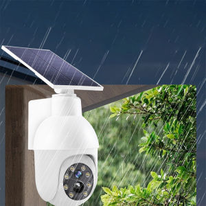 Surveillance Camera Cctv Camera Outdoor Garden Lights Human Sensor Lighting Solar Charging Durable