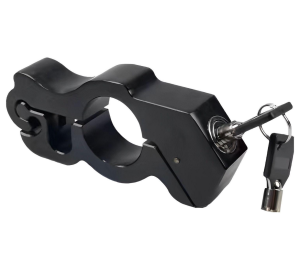 Aluminum Alloy Bike Handlebar Lock Anti-Theft Security Lock for Bicycle & E-Bike Waterproof Heavy Duty Clamp Lock