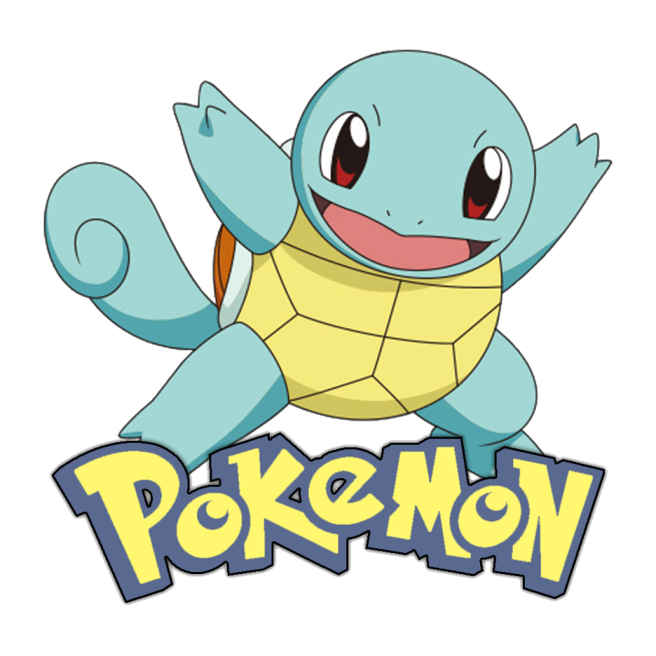 Hình Ủi Pokemon Rùa Zenigame [Hình Ủi lên áo, túi, trang trí phụ kiện ...