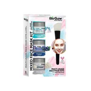 BIO GLOW PEEL OFF FACE MASK KIT 50MLX3 BEST