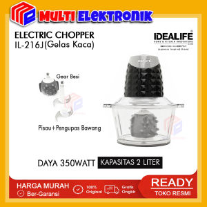 Chopper Idealife IL-216J Pengiling Daging Buah Sayur Bumbu Kapasitas 2 Liter
