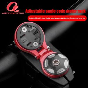 【New Arrival】 Cycling Bike Stem Mount Holder for Speedometer Support Stand Compatible with Mountain and Road Bicycles in Black