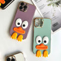 Phone Case Infinix Hot 12 Infinix Hot 12 Pro Hot 12 Play X6817/X6816C/X6816 hot12 Case For Girls Creative Funny Duck Suit Casing Plated Phone Shell Luxury Plating Soft Phone Case. 