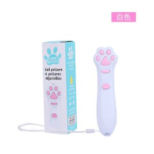 Funny Pet LED Laser Toy Cat 2 in 1 Red Dot Laser Pointer Pen Funny Pet Interactive Toy Accessory Pengusik Kucing Mainan
