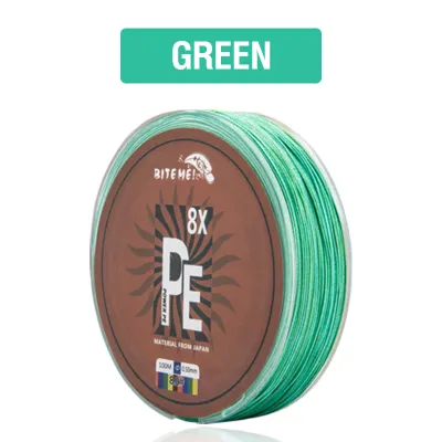 Biteme 100m PE Braided Fishing Line 8 Strand 10-80LB Multifilament Fishing Line PE Line