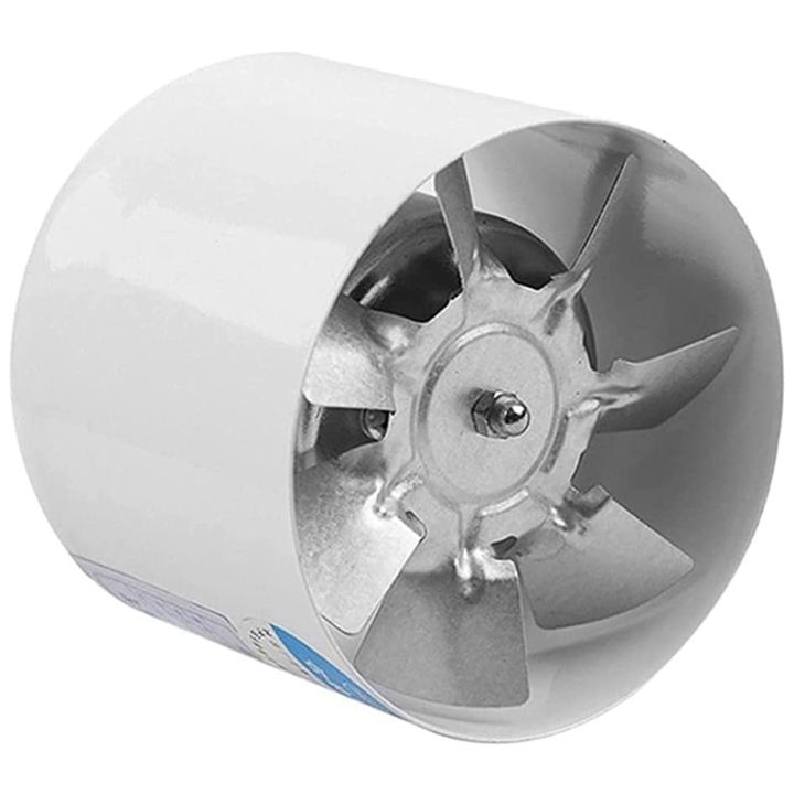 【QAN】-4 Inch Inline Duct Fan Air Ventilator Metal Pipe Ventilation ...