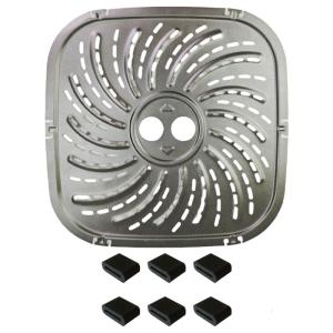 Metal Liners Nonstick Air Fryers Cooking Mats Multifunctional Air Fryers Pad Air Fryers Plate Metal Air Fryers Tray