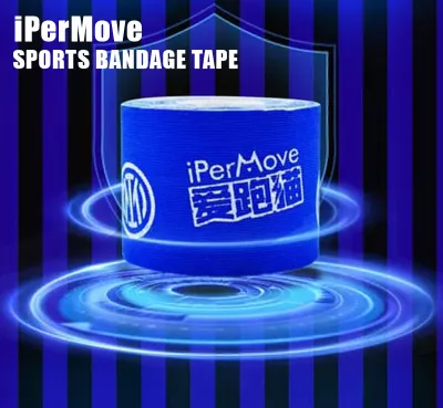 iPerMove KT Tape Pro Synthetic Kinesiology Tape 5M Self-adhesive Sports Bandage For Athlete Ankle support wrist Tape Bandage Roll band Foot Wrap