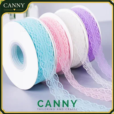 (50/25 YARDS) GOOD QUALITY LACE KOREAN SOFT RIBBON / LACE RIBBON FOR BOUQUET / GIFT RIBBON (RB-BJ1001)