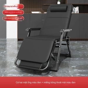 Ghế thư giãn gấp gọn chịu tại 300kg khung hợp kim siêu dày Ghế xếp thư giãn gấp gọn thành giường ngủ trưa văn phòngA+