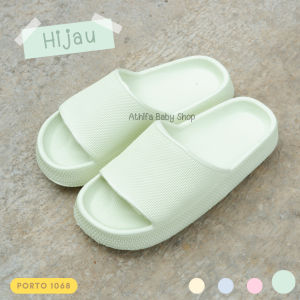 Sandal Selop Wanita Terbaru 2024 Sendal Filp Flop Perempuan Spon Eva Casual Santai Kekinian Model Korea Porto 1068