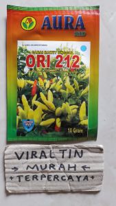benih cabe rawit ori 212 aura 10gr