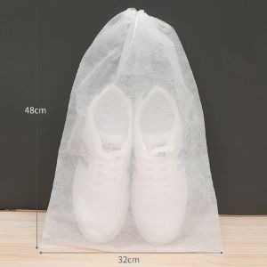 Non Woven Large Drawstring Bag Waterproof Shoes Storage Bag Travel Dustproof Packaging Pocket Bag Shoe Storage 10177