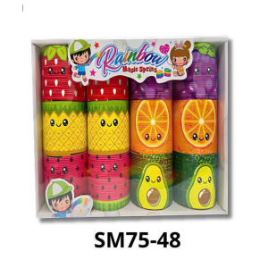 RAINBOW SPRING - SM75-48 Lò xo cầu vồng hình trái cây (KT 7.5x7.5x6.5cm)