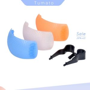 Tumato 1 2set Diffuser Cover For DSLR Camera Diffuser Cover 3 Color 3 In 1 Up Flash Diffuser Cover For DSLR SLR Cameras
