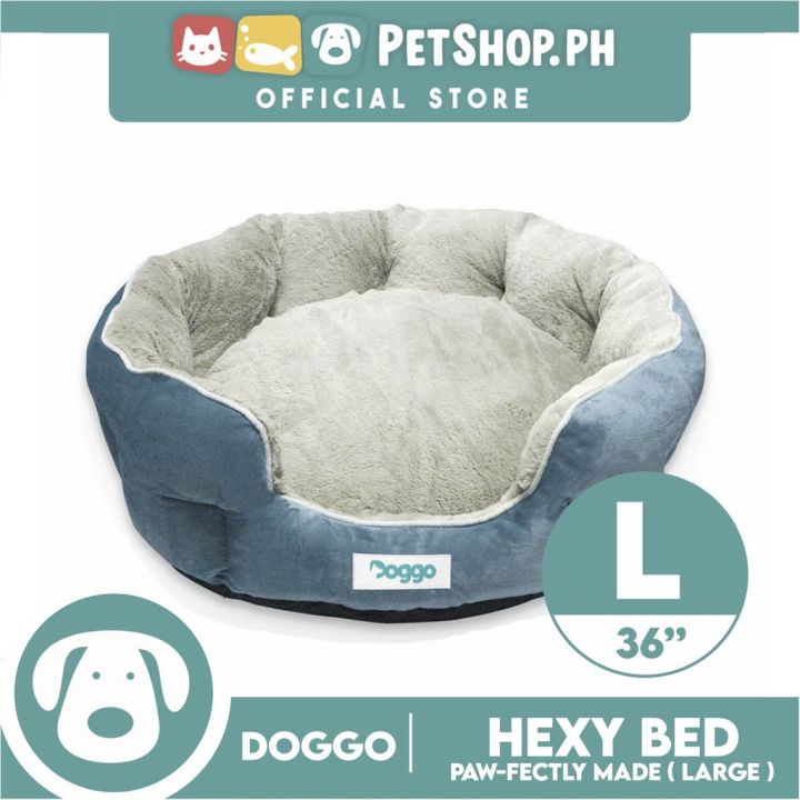 Doggo Hexy Bed (Large) Comfortable Dog Bed Lazada PH