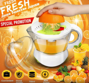💖READY STOCK💖Electric Juicer Squeezer Orange Lemon Citrus Fruit Press-Juice Extractor ABS 700ml