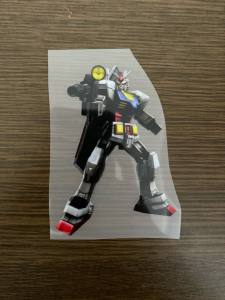 SABLON STIKER DTF SATUAN TEMA GUNDAM UKURAN 8 - 9 CM