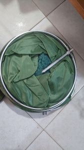 Giỏ cá  rọng cá vành 30cm dài 1m5 màu xanh