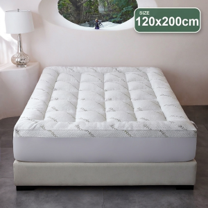 【Fireheart Warrior】 Bamboo Fiber Thin Mattress Topper / Breathable Comfort / 4 Sizes