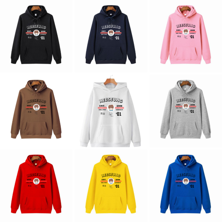 Lee Heeseung Hoodie Hoodie Kpop Enhypen Heeseung Biography Baju
