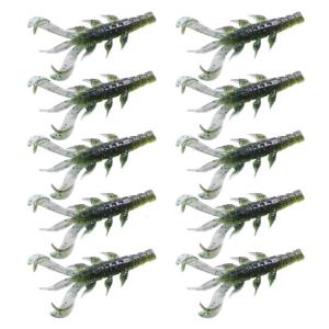 10PCS Bộ Mồi câu cá mềm PVC câu cá Craw Baits crawfishes lures tôm hùm tôm swimbaits cho nước ngọt nước mặn
