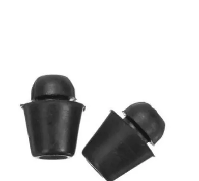 Bộ 2 Chốt cao su Nút giảm chấn chống sốc cửa trước sau nắp capo đinh tán nhựa đệm cốp sau xe hơi ô tô