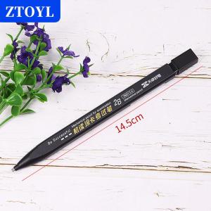 [COD]🔥🔥🔥ZTOYL Thick Flat Head Mechanical Pencil Drawing 2B with Refills Pencil Office Supplies Writing Automatic Office School Supplies