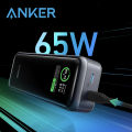Anker Prime 12,000mAh Power Bank（65W) 2-Port Portable Charger with 130W Output, Smart Digital Display, for iPhone 15/14/13 Series, MacBook, Dell. 