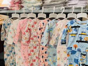 Bộ Cotton Lưới Dài Tay Bé Gái Bé Trai Bin Sports QATE017