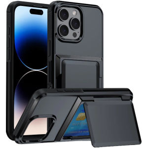 【🔥SG🔥】RICHMENTMALL Wallet Case For iPhone 17 Pro Max 16 Pro Max 15 Protective Credit ID Card Holder Heavy Duty Shockproof Cover