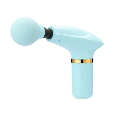 Massage gun เครื่องนวด ปืนนวดที่นวด ปืนนวด สำหรับนวดกล้ามเนื้อ ปรับได้ 6 ระดับ การชาร์จ ปืนนวดไฟฟ้า เครื่องนวดไฟฟ้า