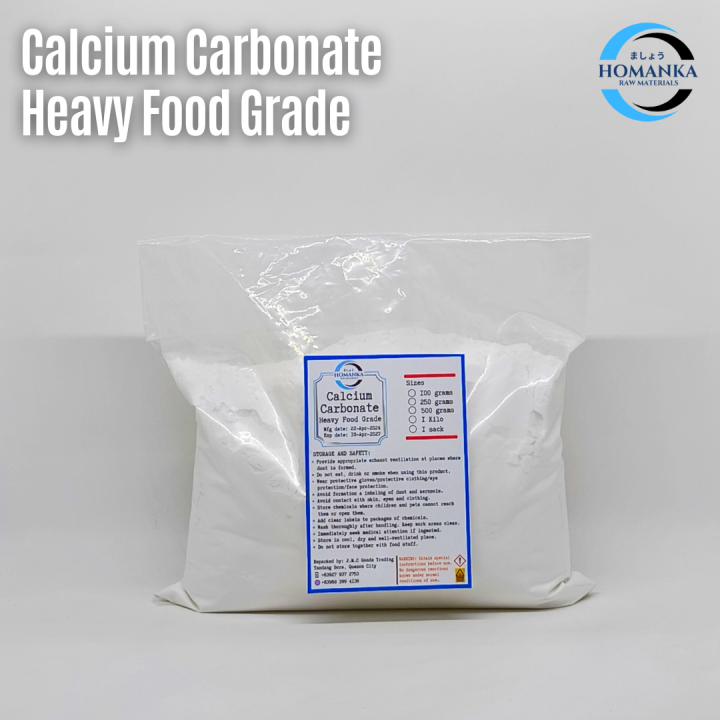 Calcium Carbonate Heavy Food Grade - Packer Jar