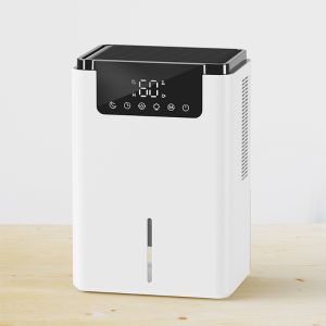 เครื่องลดความชื้นแบบพกพาเครื่องลดความชื้นอัจฉริยะ2500มล. ที่ใช้ในครัวเรือนพร้อมไฟสีตามกำหนดเวลาและเครื่องลดความชื้นเสียงรบกวนต่ำ