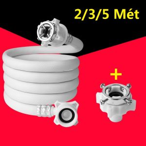 2/3/5/10M Automatic Washing Machine Universal Water Inlet Pipe Extension Tube Washing Machine Hose Coupler Accessories