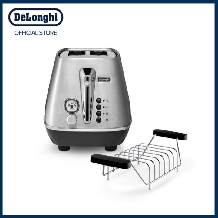 De'Longhi Distinta X Metal 2Slice Toaster CTI2103.M Lazada Singapore