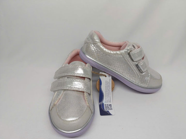 Giày lười cho bé gái dễ thương Màu white silver Lazada.vn