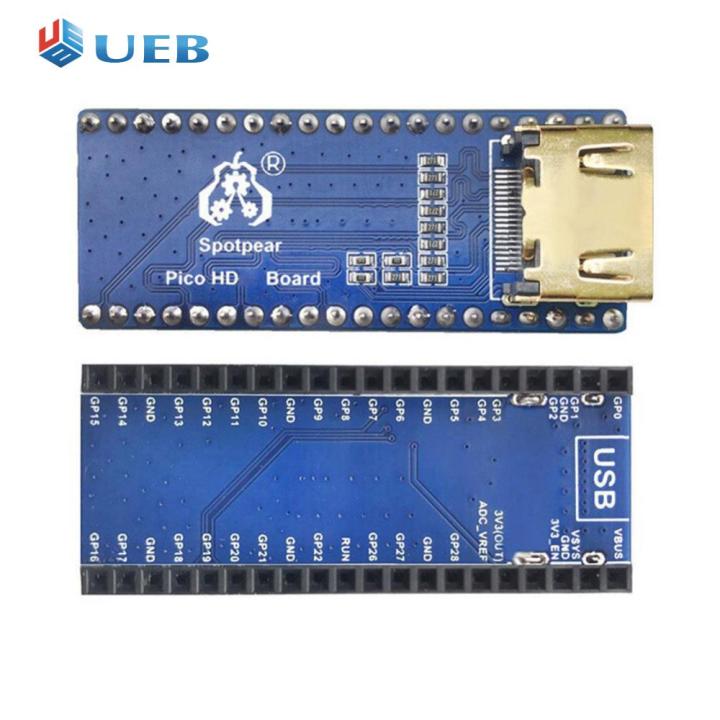 Đối với Raspberry Pi Pico HDMI tương thích bảng mở rộng cho RPi Pico Pico DVI màn hình hiển thị điều khiển bảng mở rộng