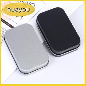 huayou Survival Kit tin nhỏ rỗng kim loại tin lật lưu trữ Box trường hợp Organizer cho tiền xu kẹo Key