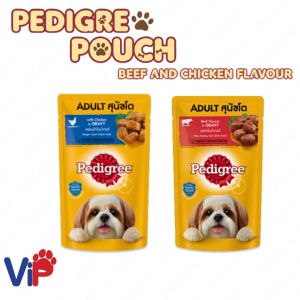 Pedigree Wet Food Adult Dog Formula Juicy Gravy and Soft Chunks