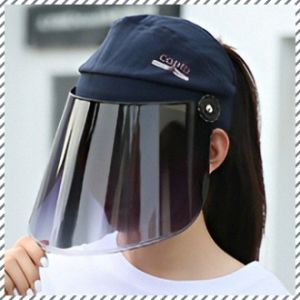 Sports Cap Transparent Sun Hat Anti-saliva Multifunction Uv Resistance Summer Practicality Women